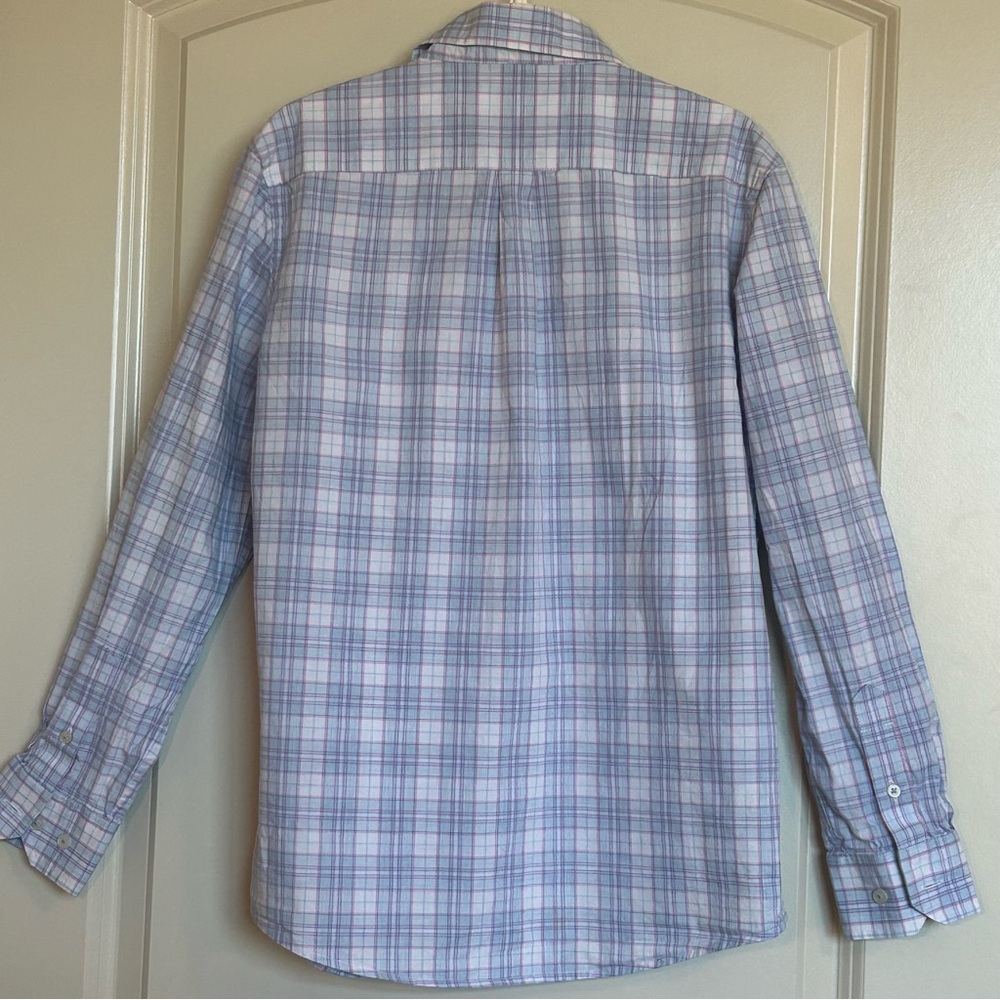 12-14 Southern Tide Plaid Sport Shirt - Picture 3 of 6